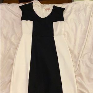 Love Ady black and white going our dress